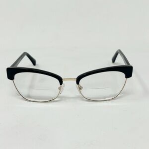 ZAC POSEN Women’s LIVY Eyeglass Frame Black 53-18-135 Half Rim FOR FRAMES ONLY